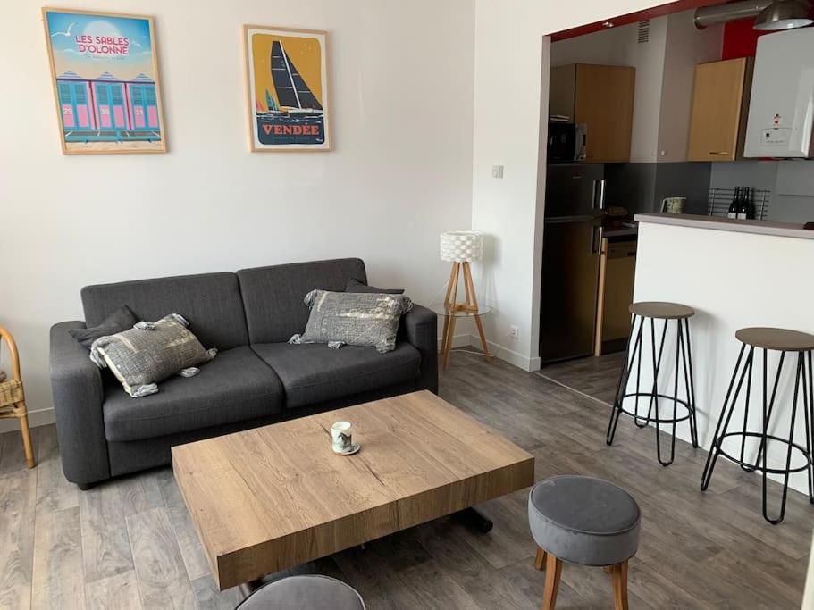 Les Sables D'Olonne, Les Presidents, Charmant Appartement Lumineux, Plage 150 M. Dış mekan fotoğraf